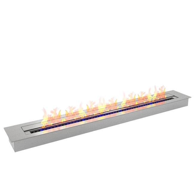 Moda Flame PRO 47 Inch Bio-Ethanol Fireplace Burner Insert 9.9 Liter