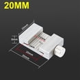 thumbnail image 1 of Règle en Acier Inoxydable Limite de Bloc Mesure Outils Positionneur Ligne de Traçage 20Mm, 1 of 6