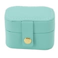 thumbnail image 6 of Jewelry Storage Box 2.6X1.5X1.9 Inch Jewelry Box Pu Leather Small Jewelry Box Mini Cute Storage Box Travel Portable Jewelry Box Suitable For Rings Earrings Pendants Watches Necklaces Storage, 6 of 8