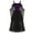Dark Purple, variant on Rutainlusire Sleeveless Dress for Summer for Women Womne Plus Size Cold Shoulder Butterfly Sleeve Lace Up Halloween Dress