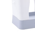 thumbnail image 1 of Bote De Basura Cubo de basura Contenedor de basura de contenedor de garaje de tamaño ajustable de 9 engranajes (blanco gris) Likrtyny Libre de BPA, 1 of 4