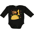 thumbnail image 3 of Inktastic I'm One Taco Birthday Party Boys or Girls Long Sleeve Baby Bodysuit, 3 of 5