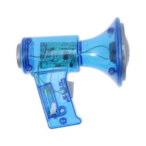 ULTNICE kids megaphone voice changer Megaphone Toy Blue Emergency Tool for Cosplay 1Pack