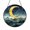 Stained Glass 7.87 Inch, variant on Fantasy Celestial Acrylic Window Decor – Decorative Hanging Art