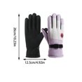 thumbnail image 4 of Winter Ski Gloves, Multicolor Thermal Insulated Gloves for Running, Cycling, and Hiking, Touchscreen Friendly, 4 of 5