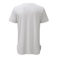 thumbnail image 3 of Leutsin Spring And Summer Men's Casual Short-sleeved Solid Color Blouse, 3 of 8