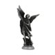 thumbnail image 1 of Figura de ángel San Miguel, escultura de ángel de batalla, adorno de escritorio para gabinete Gris, 1 of 9