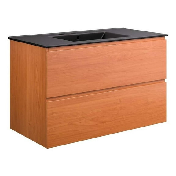 Modway Scenic 36" Wall-Mount Bathroom Vanity