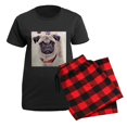 thumbnail image 5 of CafePress - Adorable Pug Puppy Pajamas - Women's Short Sleeve Print T-Shirt and Pants Dark Cotton Pajama Set, 5 of 7