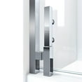 thumbnail image 5 of DreamLine Ascend 35 1/4-36 in. W x 72 in. H Frameless Pivot Shower Door in Satin Black, 5 of 6