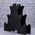 thumbnail image 2 of Shisuyan 2pcs 3-Tier Dumbbell Storage Rack Plastic Tree Stand Dumbbell Holder (Black), 2 of 9