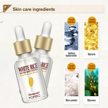 LeKing ROREC White Rice Rejuvenating Serum Rice Moisturizing Essence15ml |  Walmart Canada