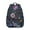 Black-129, variant on Fashionable Flowers and Sunflower Design Backpack for Women & Girls - Spacious College Backpack with Multiple Pockets - Water-Resistant School Bag with 15" Laptop Pocket
