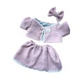 thumbnail image 3 of Conjuntos de falda para muñecas de peluche Ropa para cambiar de muñeca Vístete tú mismo para una de muñecas de 15,75'' Recuerdo Rosa, 3 of 8