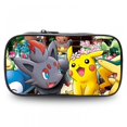 thumbnail image 1 of Paquete opcional de 2 estuches para lápices con patrón de anime Estuche para bolígrafos de gran capacidad Caja grande con cremallera Feliz Sencillez, 1 of 5