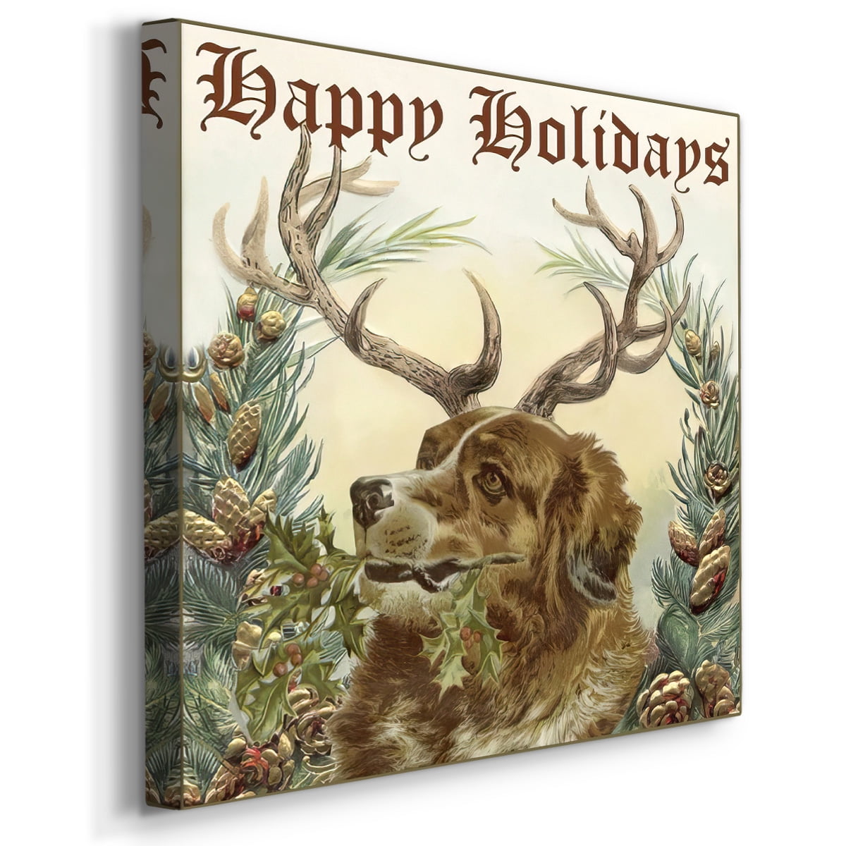 Reindog II- Gallery Wrapped Canvas