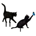 thumbnail image 5 of GYZEE Cat Scarer Bird Deterrent Black Acrylic Garden Control Repeller Lawn Ornament A, 5 of 6