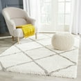 thumbnail image 1 of Safavieh Hudson Amias Geometric Shag Area Rug, 1 of 9