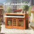 thumbnail image 3 of Tiny House Kit de Construction, Kit de Mini Maison en Bois de Collection Réduit l'Ennui Design de Retournement de Pages pour Maison pour Librairies, 3 of 7