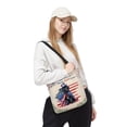 thumbnail image 2 of Democratic Newfoundland Dog Making Woof Count Election 2024 All Over Print 3D Canvas Tote Bag Newfie Dog Lover Gifts Reusable Handbag - 01001, 2 of 5