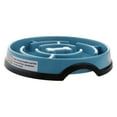 Petstages Slow Fun Feed Dog Bowl, Dishwasher Safe, Blue