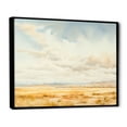 thumbnail image 2 of Designart "Moments Of Tranquil Meadows I" Meadow Floater Framed Wall Art Living Room, 2 of 5