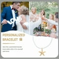 thumbnail image 4 of DESIGNICE Shell Necklace Sparkling Shine Starfish Necklace Ocean Vibe Boho Necklaces for Women Gold, 4 of 7
