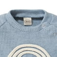 thumbnail image 3 of Newborn Baby Boy Girl Waffle Clothes Set Winter Long Sleeve Romper Tops and Pants Solid Outfits, 3 of 5