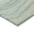 thumbnail image 4 of Addison Rugs Chantille Indoor/Outdoor Transitional Stripes Sage Washable Rectangle Rug, 2'6" x 3'10", 4 of 6