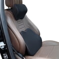 thumbnail image 2 of Almohada Lumbar Para Reposacabezas De Coche 2 unids/set de almohada Lumbar para aliviar la fatiga, accesorios interiores para automóviles negro Ndcxsfigh Libre de BPA, 2 of 4