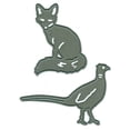 thumbnail image 2 of Marianne Design: Craftables Dies - Tiny's Animals - Fox & Pheasant, 2 of 4