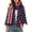 Red, variant on Helii Women's American Flag Scarf Lightweight Chiffon Patriotic Scarves 4th of July Red White Blue Neck Scarves Large Star Stripe Wrap Shawl for Independence Day Summer Beach Vacation