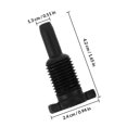 thumbnail image 2 of Raindrops 4Sets Durable Floor Jack Filler Plug Set with Precise Manufacturing for Home Use, 2 of 8