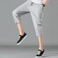 thumbnail image 3 of MYG Shorts d'Été Rafraîchissants pour Hommes Capris Amples Mode Tout-Aller Mode Urbaine, 3 of 8
