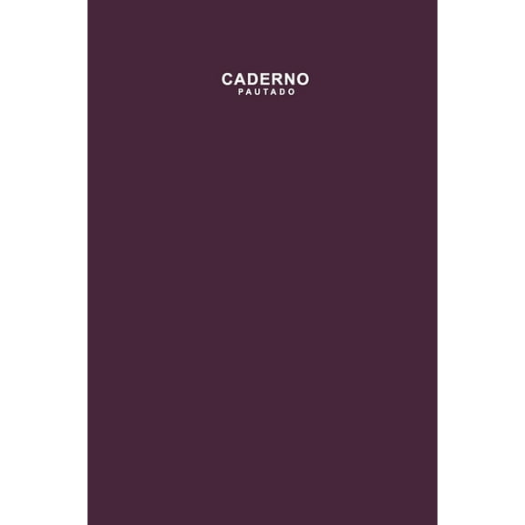 Caderno Pautado: Livro Para Escrever Violeta (Paperback)