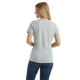 thumbnail image 4 of Hanes Women's V-Neck Graphic T-Shirt, Luscious Peonies Lucious Peonies/Light Steel L, 4 of 5
