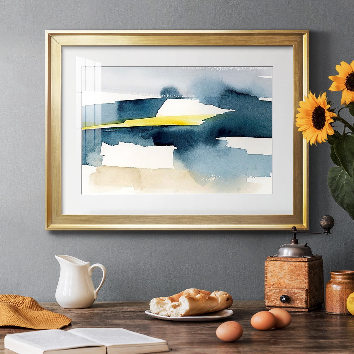 Peeking Sunshine I Premium Framed Print - Ready to Hang