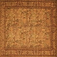 thumbnail image 1 of Ahgly Company Indoor Square Persian Orange Traditional Area Rugs, 8' Square, 1 of 1