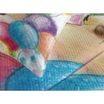 thumbnail image 4 of Ambesonne Birthday Quilted Bedspread Set 3 Pcs, Sketchy Bear Balloons, King Size, Multicolor, 4 of 5