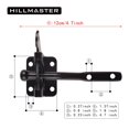 thumbnail image 3 of Pestillo para portón HILLMASTER con auto cierre, resistente, 12 cm, 3 of 8