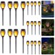 thumbnail image 5 of Lámpara Llama Solar 12LED Lámpara Tierra para Césped Lámpara Antorcha para Jardín Y Patio Exterior (20 Piezas) Tamaño Pequeño Con Vídeo, 5 of 9