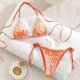 thumbnail image 1 of Trajes de baño para mujer, conjunto de bikini de dos piezas con cordones, traje de baño con estampado de agua para mujer, trajes de baño para mujer, trajes de baño para mujer, trajes de baño de moda d, 1 of 3