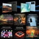 thumbnail image 4 of Tablet Pro 15 de 10.1 pulgadas con Android 14, pantalla HD 1920*1200, 8GB RAM y 256GB almacenamiento, cámaras duales, soporte 4G/5G, batería de 10000mAh y Bluetooth, color negro., 4 of 6
