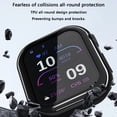 thumbnail image 4 of Screen Protective Watch Case Shockproof Full-Cover Watch Bumper TPU Integrated Slim Transparent Watch Cover for Smartwatch, Daily Wear, Sports, Outdoor Activities & Device Protection Use, 4 of 8
