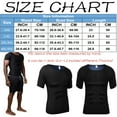 thumbnail image 2 of Lilvigor Men's Heat Trapping Shirt Sweat Body Shaper Vest Male Bodysuit Slimmer Saunasuits Shapewear Compression Athletic Tee, 2 of 7