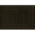 thumbnail image 1 of Ahgly Company Indoor Rectangle Abstract Brown Contemporary Area Rugs, 2' x 3', 1 of 4