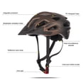 thumbnail image 2 of Casco de ciclismo Soidarity alto rendimiento PC gris negro tamaño libre, 2 of 6