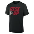 thumbnail image 2 of Men's Fanatics Black Atlanta Falcons Hometown True Favorite T-Shirt, 2 of 3