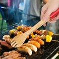 thumbnail image 1 of Cooking Tong, Bamboo Tongs Set Safe And Durable Dessert Food BBQ Clip Clamp For Kitchen, 1 of 8