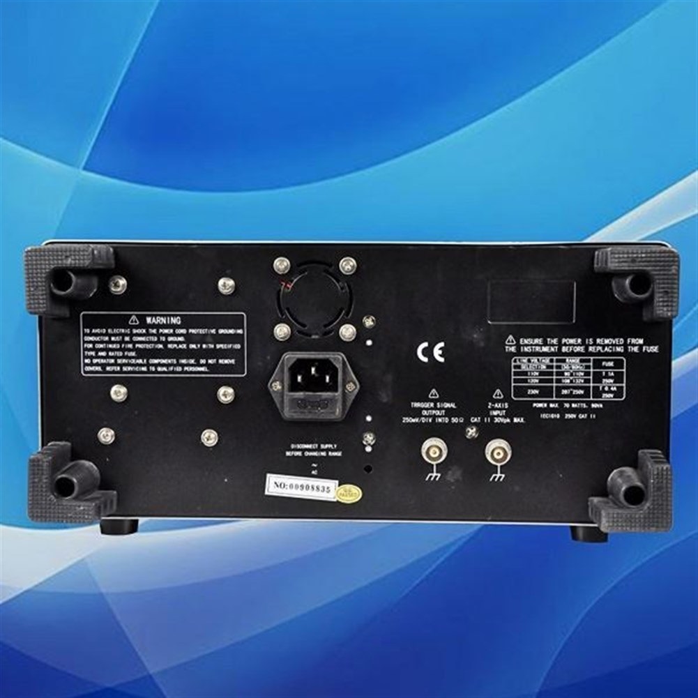 OS-3100G 2 Channel 100MHz Oscilloscope 23 Measurement Functions Analog Oscilloscope